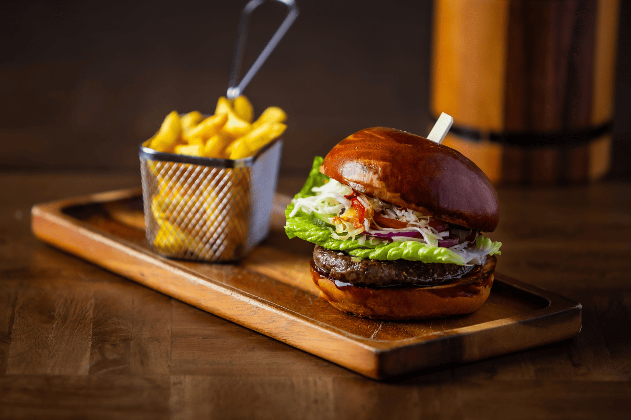 Marha burger – Arany Hordó Étterem, Budai Vár
